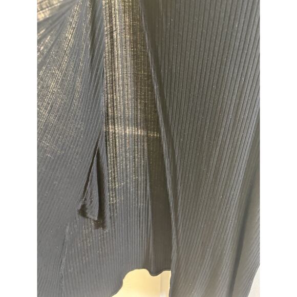 Just For you Black Sleeveless long Cape With Pockets 2XL - Picture 3 of 6